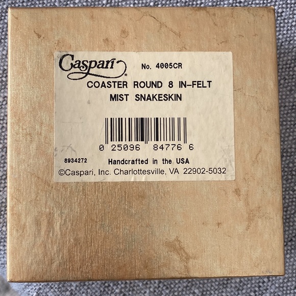 BNIB🍹-Snakeskin Coasters - Picture 4 of 4